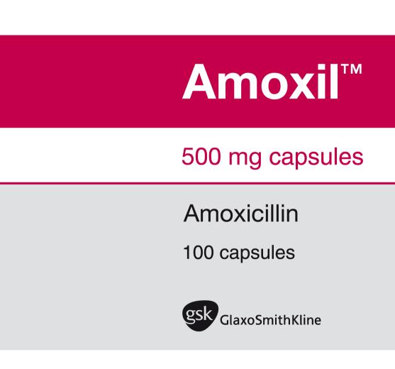 Amoxil Capsules 500mg*